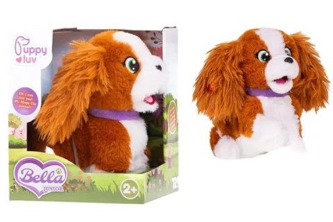 Pluszak interaktywny Puppy Luv piesek Bella Tm Toys (DKO0106)