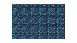 Podkład na biurko nadruk dinozaur granatowe plastik [mm:] 380x560 Biurfol (PSN-04-03)