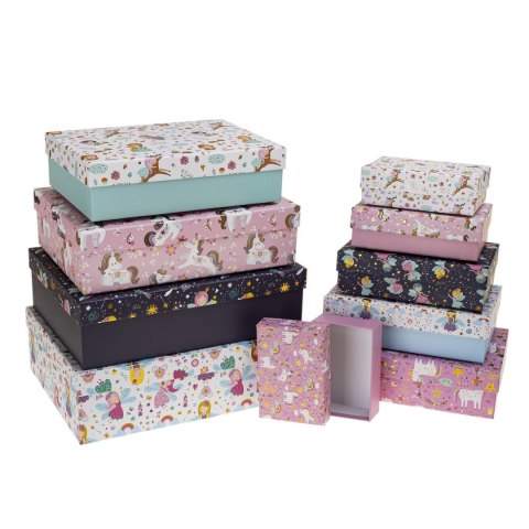 Pudełko na prezent Rozette (PUG-25002-PR-HS set 10 pcs)