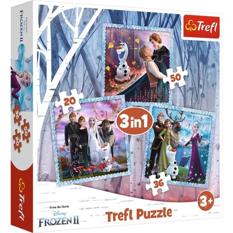 Puzzle Magiczna opowieść 3w1 el. Trefl (34853)