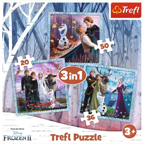 Puzzle Magiczna opowieść 3w1 el. Trefl (34853)