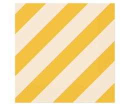 Serwetki paski żółto beżowe żółty celuloza [mm:] 330x330 Godan (PG-SPA1)