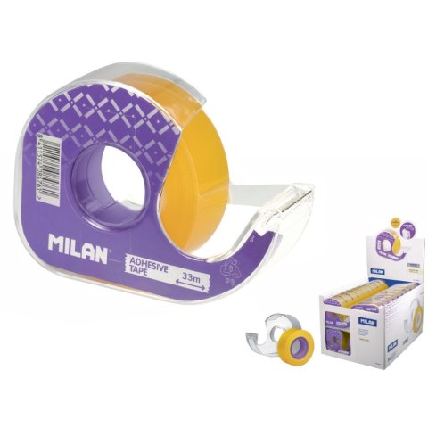 Taśma MILAN samoprzylepna z dyspenserem 19 mm x 33 m (80217)