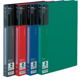 Teczka ofertowa A4 kolor: czarna 40 kieszeni Pentel