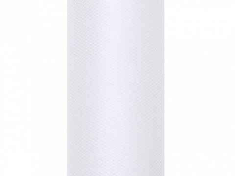 Tiul 150x9 [mm x m] biały Partydeco (TIU15-008)