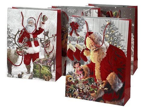 Torba prezentowa świąteczna [mm:] 400x300x 120 Adar (624801)