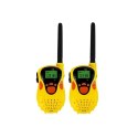 Walkie-talkie krótkofalówki 100m żółte Lean (7605)