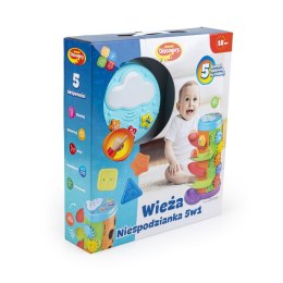 Zabawka edukacyjna WIEŻA NIESPODZIANKA 5w1 kz Discovery (DD45717)
