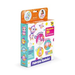 Zestaw kreatywny dla dzieci FABRYKA RADOŚCI - AKCESORIA 3D Dumel (DD30634)