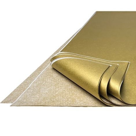 Bibuła gładka Gładka w rolkach złota Interdruk (C40)