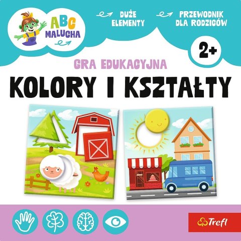 Gra edukacyjna ABC Malucha kolory i ksztaty Trefl (02904)