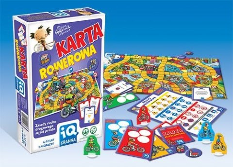 Gra edukacyjna karta rowerowa Granna (00148/WG)