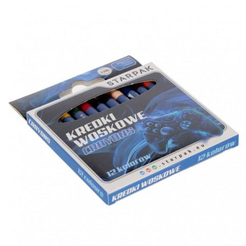 Kredki świecowe Pad 12 kol. Starpak (559672)
