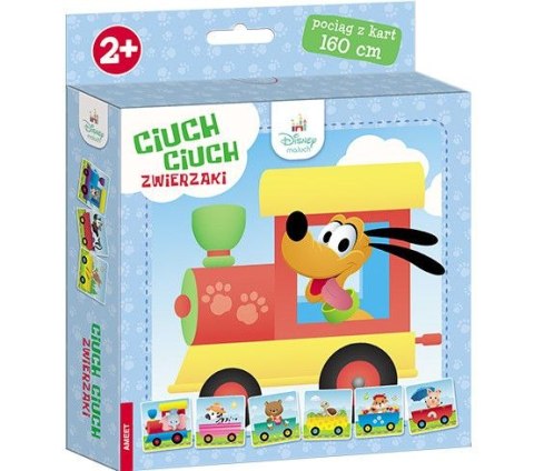 Książka dla dzieci Disney Maluch. CIUCH CIUCH. Zwierzaki Ameet (POC 9201)