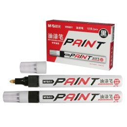 Marker olejowy AOMW0601 czarny okrągła końcówka 2 mm