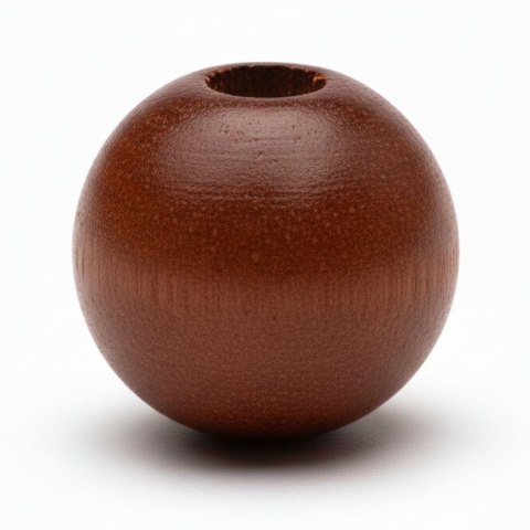 Ozdoba drewniana Craft-Fun Series Korale drewniane w kolorze ciemnobrązowym Titanum (25KBZ001)