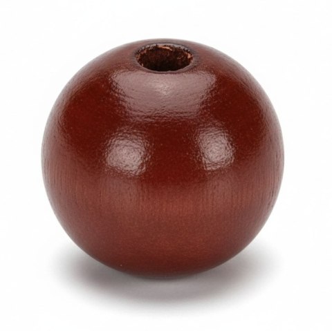 Ozdoba drewniana Craft-Fun Series Korale drewniane w kolorze ciemnobrązowym Titanum (25KBZ004)