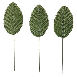 Ozdoba materiałowa Craft-Fun Series Liście na druciku zielone Titanum (SY-002)