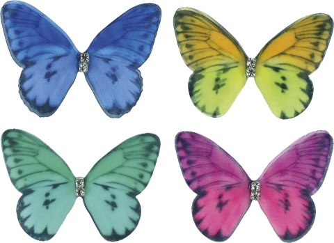 Ozdoba materiałowa Craft-Fun Series motyle Titanum (25HF001)