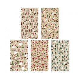 Papier pakowy ozdobny rolka gwiazdka [mm:] 700x2000 Pol-mak (P2_KRAFT_GW_4)