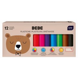 Plastelina 12 kol. BEBE FRIENDS 0 mix Interdruk