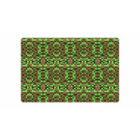 Podkład na biurko Pixels zielony PVC PCW Biurfol (NPB-02-23)