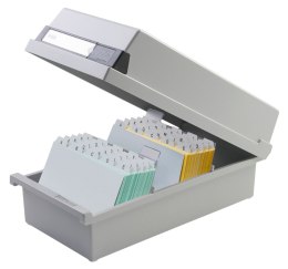 Pojemnik na dokumenty pionowy A5 szary plastik Han (HN95511-13)