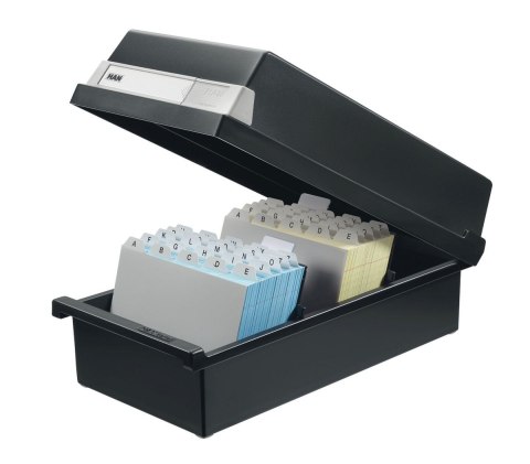 Pojemnik na dokumenty pionowy A5 szary plastik Han (HN95511-13)