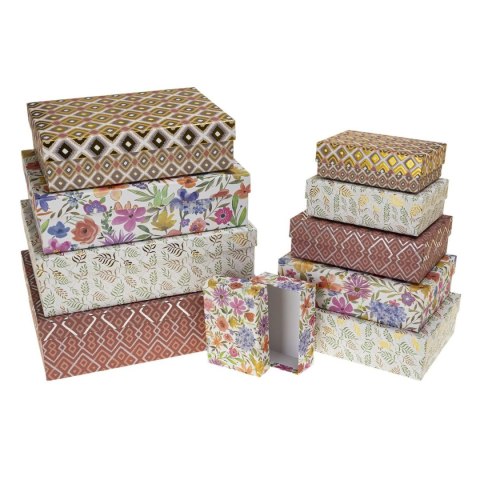 Pudełko na prezent Rozette (PUG-25004-PR-HS set 10 pcs)