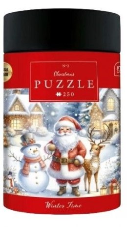 Puzzle Boże Narodzenie Winter Time 250 el. Interdruk (TUBA)