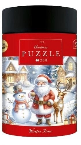 Puzzle Boże Narodzenie Winter Time 250 el. Interdruk (TUBA)