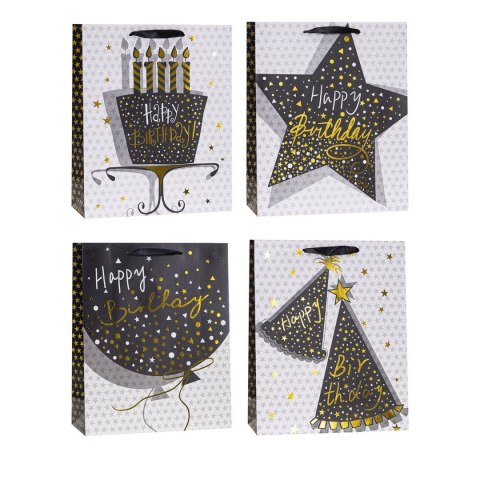 Torba prezentowa [mm:] 260x320x 100 Rozette (TP-24065-GL-A4 (26x32x10)