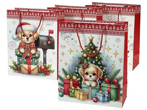 Torba prezentowa świąteczna [mm:] 230x180x 100 Adar (628939)