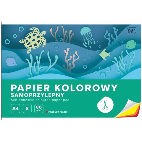 Zeszyt papierów kolorowych Interdruk