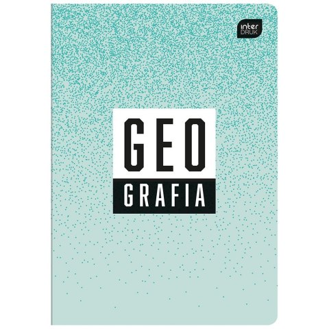 Zeszyt tematyczny GEOGRAFIA A5 60k. 70g krata Interdruk (ZE60GEO#)