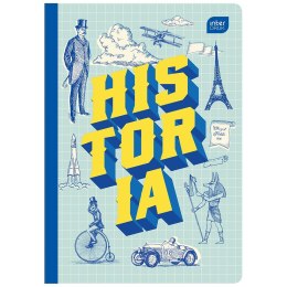 Zeszyt tematyczny HISTORIA A5 60k. 70g krata Interdruk (ZE60HIS#)