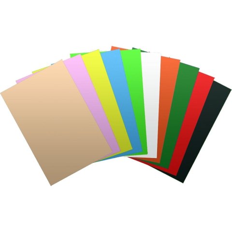 Arkusz piankowy Craft-Fun Series pianka dekoracyjna A4 10 szt. Titanum (MTCR-EVA1)