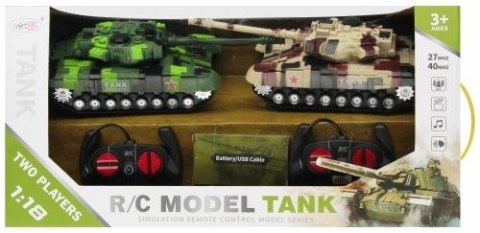 Czołg 2 szt., sterowany Mega Creative (568999)