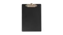 Deska z klipem (podkład do pisania) A6 czarny Biurfol