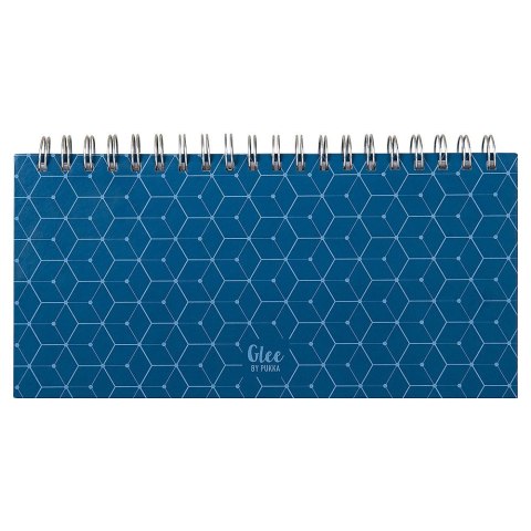 Kołozeszyt (kołonotatnik) 1/2 A4 108k. 100g linie Pukka (3024-GLE)