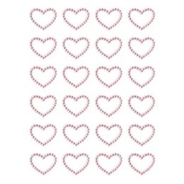 Kryształki serca różowy Argo (251129)