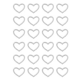 Kryształki serca srebrny Argo (251131)