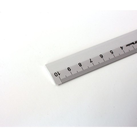 Linijka metal 10cm Leniar (30402)