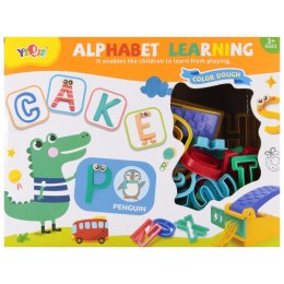 Masa plastyczna dla dzieci literki mix Mega Creative (570733)