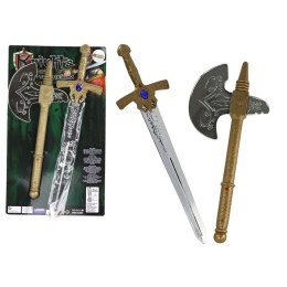 Miecz Topór Zestaw Rycerza Broń Rycerska Dla Dzieci Lean (17873)