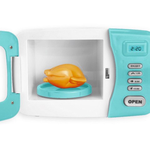 Mikrofalówka zabawkowa na baterie, światło i dźwięk Adar (521759)