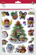 Naklejka (nalepka) Craft-Fun Series Boże Narodzenie wypukłe Titanum (AAK-072)