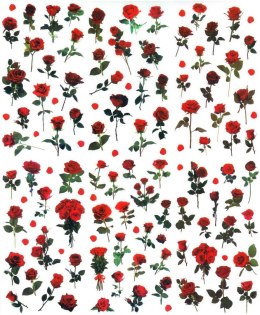 Naklejka (nalepka) Craft-Fun Series Róże foliowe Titanum (25MD002)