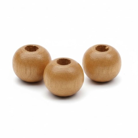 Ozdoba drewniana Craft-Fun Series Korale drewniane w kolorze ciemnobrązowym Titanum (25KBZ005)