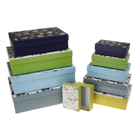 Pudełko na prezent Rozette (PUG-25003-PR-HS set 10 pcs)